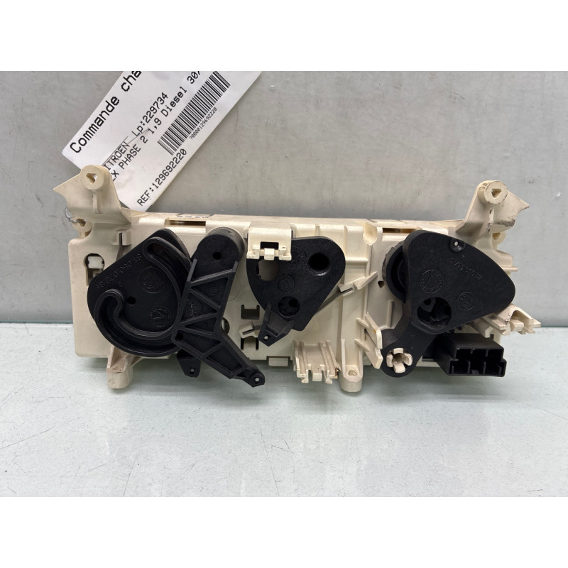 Commande chauffage CITROEN ZX Photo n°1