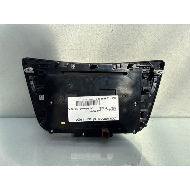 Commande chauffage PEUGEOT 508 1 Photo n°2