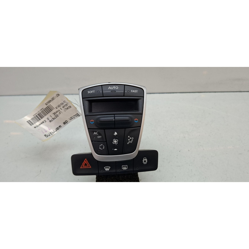 Commande chauffage RENAULT LAGUNA 3 Photo n°1