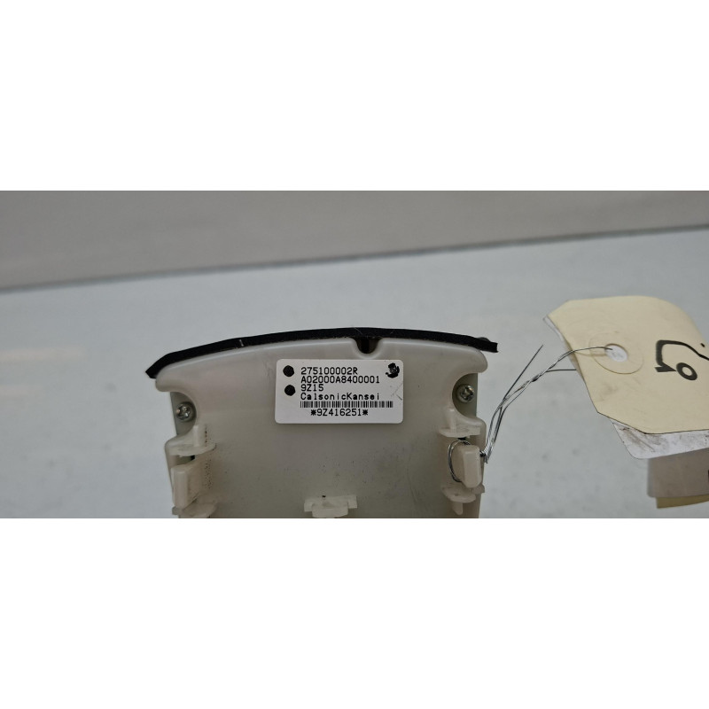 Commande chauffage RENAULT LAGUNA 3 Photo n°2