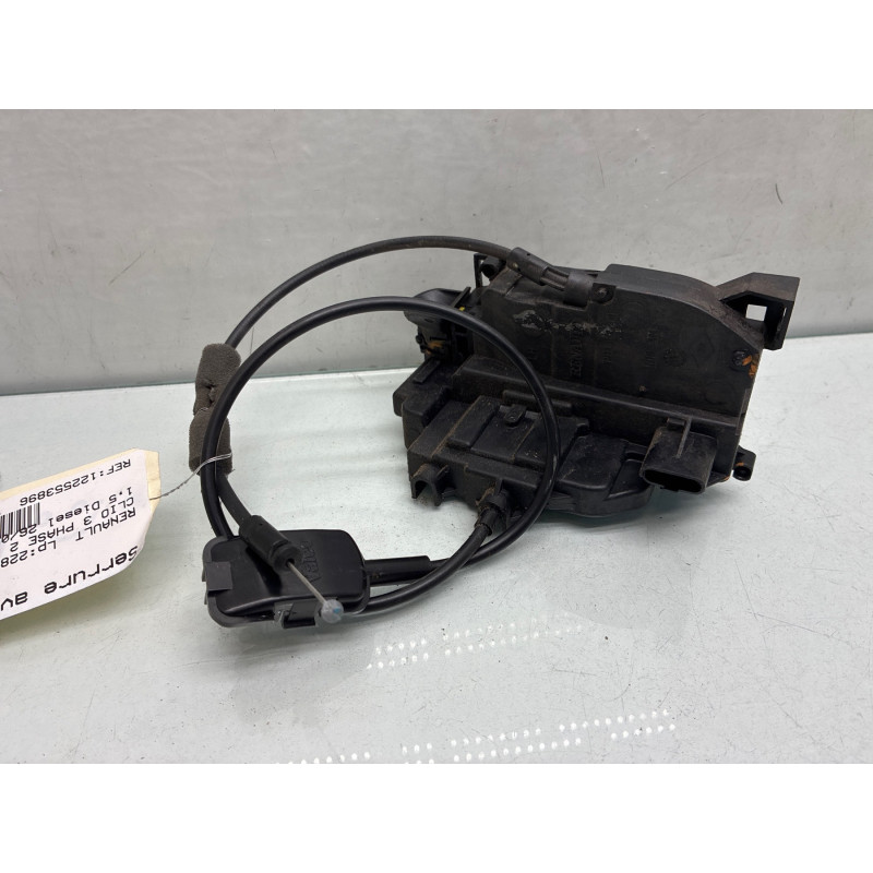 Serrure avant gauche RENAULT CLIO 3 Photo n°4