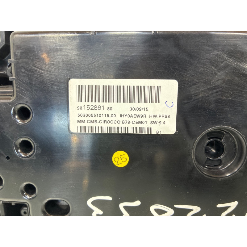 Compteur CITROEN C4 PICASSO 2 Photo n°4