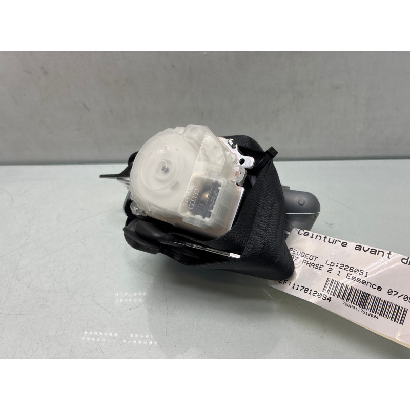 Pretensionneur de ceinture avant droit PEUGEOT 107 Photo n°4