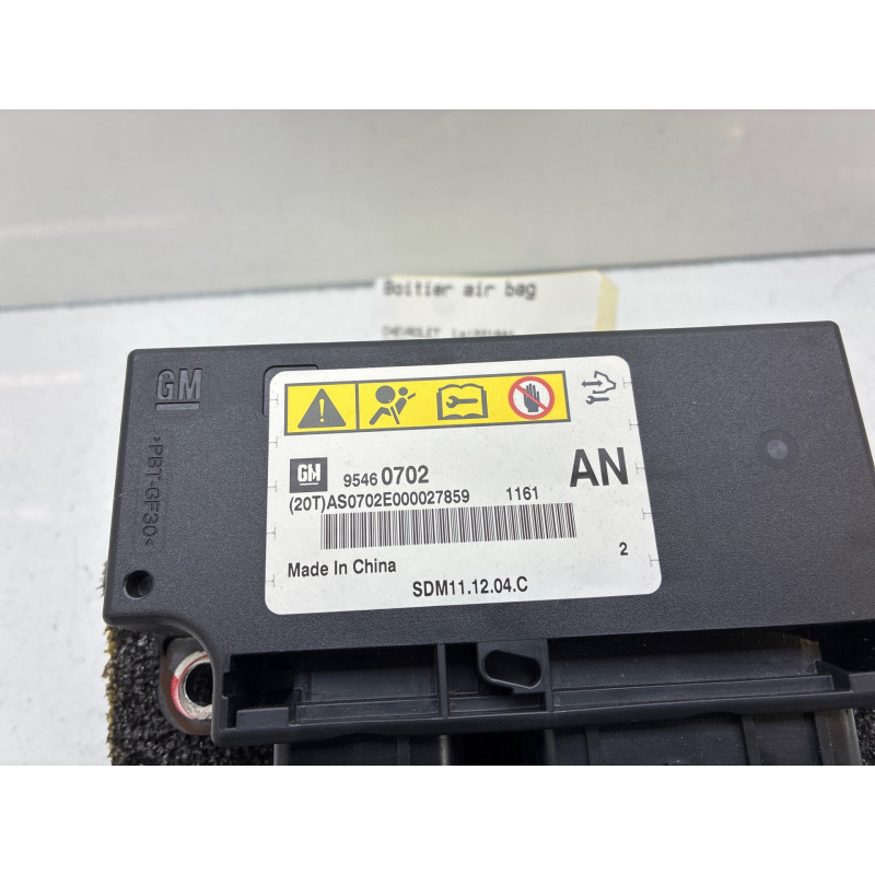 Boitier air bag CHEVROLET CAPTIVA Photo n°1