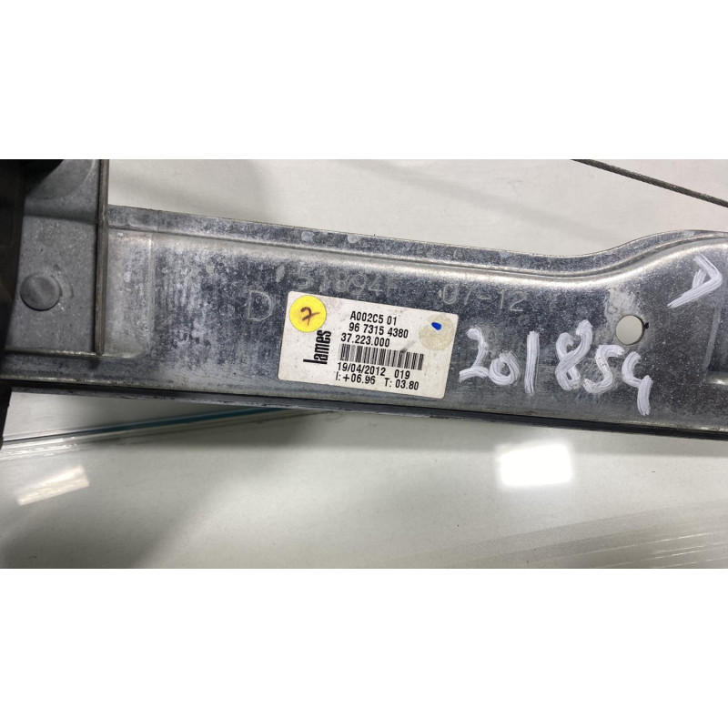 Leve vitre electrique avant droit PEUGEOT 208 1 Photo n°3