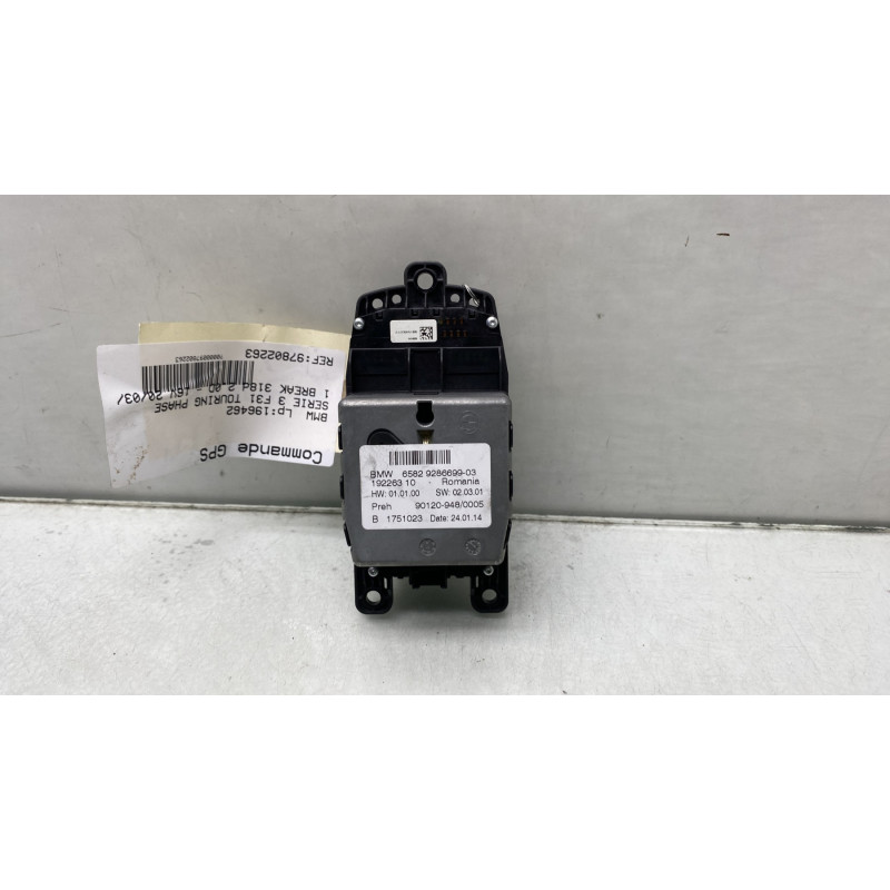Commande GPS BMW SERIE 3 F31 Photo n°2