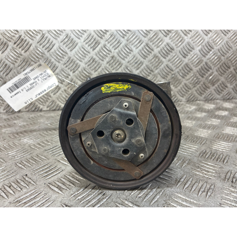 Compresseur clim RENAULT SCENIC 2 Photo n°2
