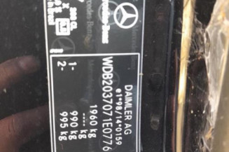 Pretensionneur de ceinture arriere gauche MERCEDES CLASSE CLC 203
