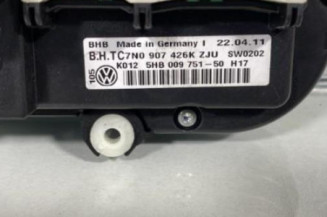 Commande chauffage VOLKSWAGEN GOLF 6