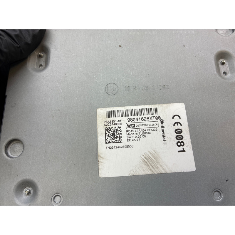 Autoradio d'origine CITROEN C3 PICASSO Photo n°1