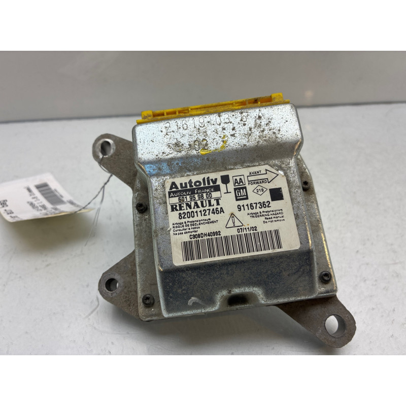 Boitier air bag RENAULT TRAFIC 2 Photo n°3