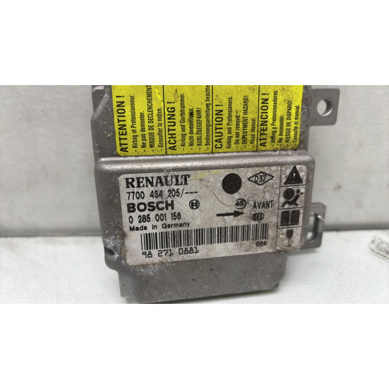 Boitier air bag RENAULT CLIO 2 Photo n°2