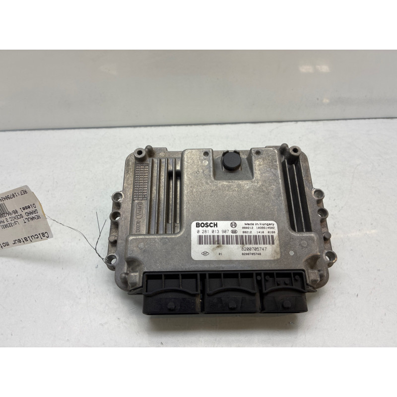 Calculateur moteur RENAULT GRAND SCENIC 2 Photo n°4