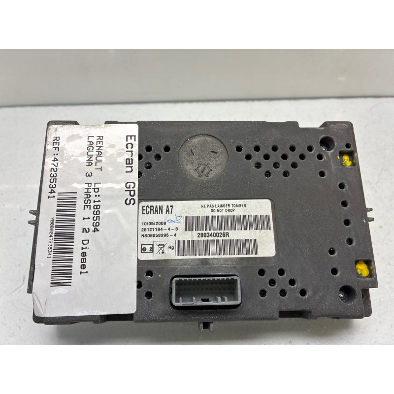 Ecran GPS RENAULT LAGUNA 3 Photo n°2