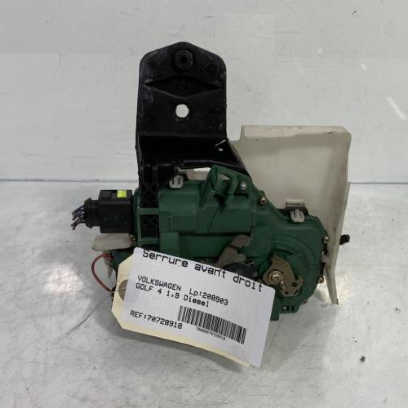 Serrure avant droit VOLKSWAGEN GOLF 4 Photo n°3
