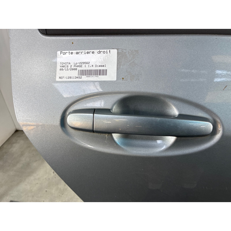 Porte arriere droit TOYOTA YARIS 2 Photo n°5