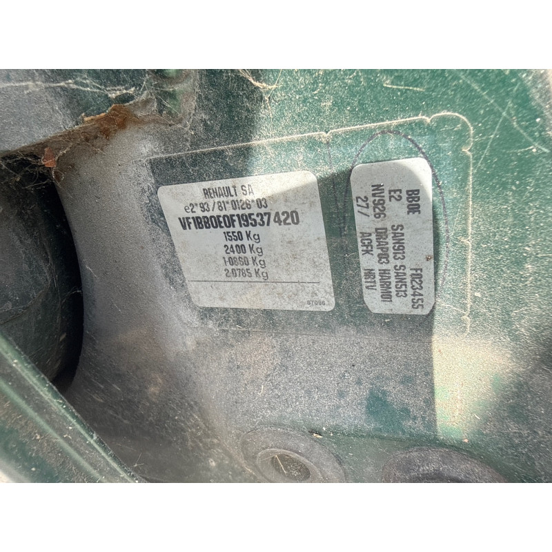 Bras essuie glace arriere RENAULT CLIO 2 Photo n°20