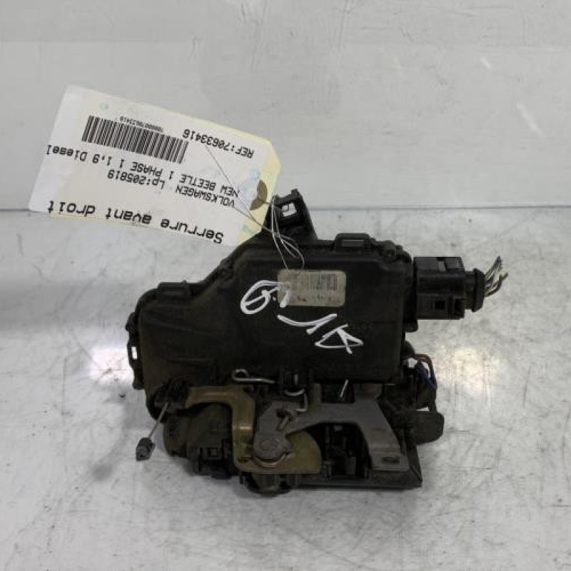 Serrure avant droit VOLKSWAGEN NEW BEETLE 1 Photo n°1