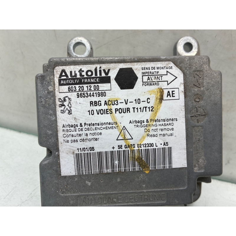 Boitier air bag PEUGEOT 206 Photo n°4