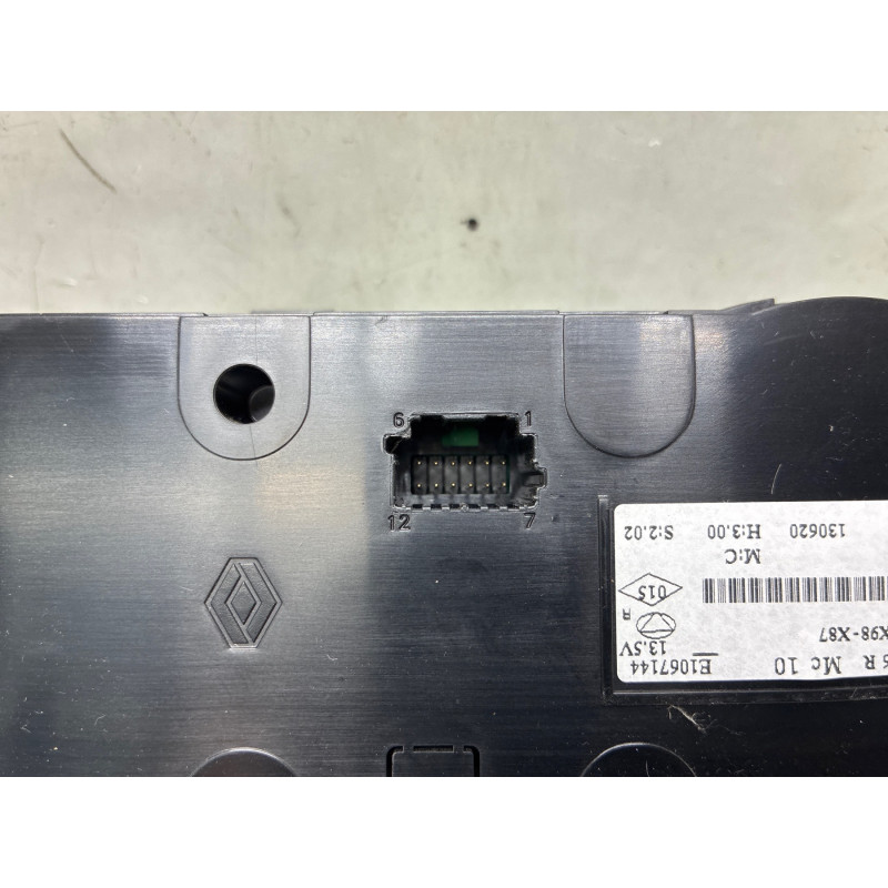 Commande chauffage RENAULT CLIO 4 Photo n°3
