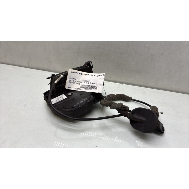 Serrure arriere gauche RENAULT CLIO 4 Photo n°2