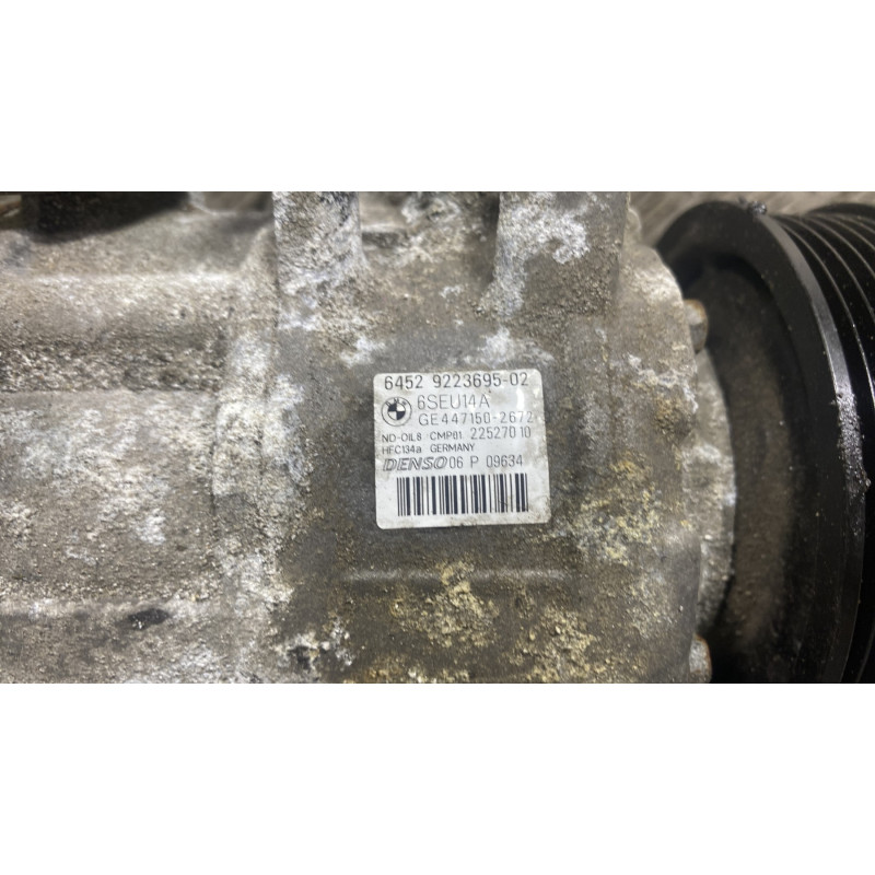 Compresseur clim BMW SERIE 1 F20 Photo n°3
