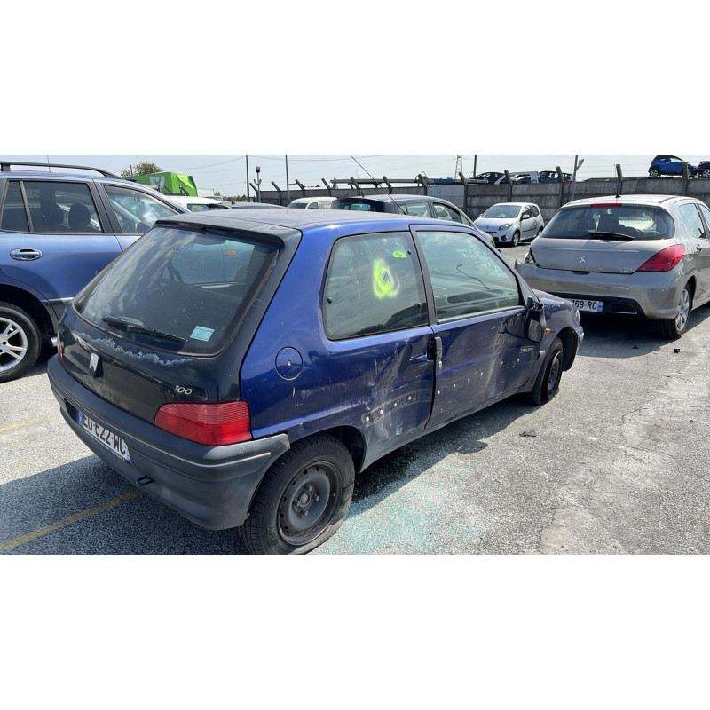 Pare choc arriere PEUGEOT 106 Photo n°11