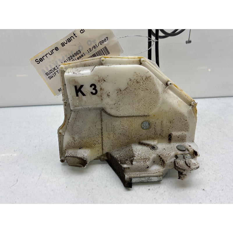 Serrure avant droit SUZUKI SWIFT 3 Photo n°6