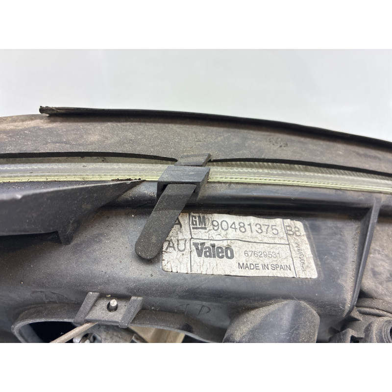 Optique avant principal gauche (feux)(phare) OPEL TIGRA 1 Photo n°6