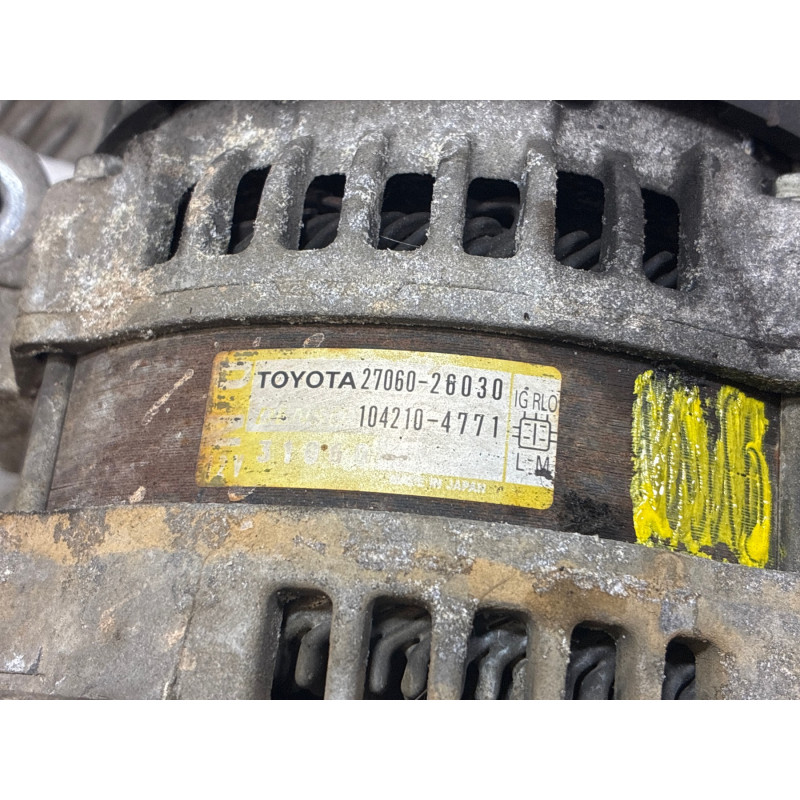 Alternateur TOYOTA RAV4 3 Photo n°3