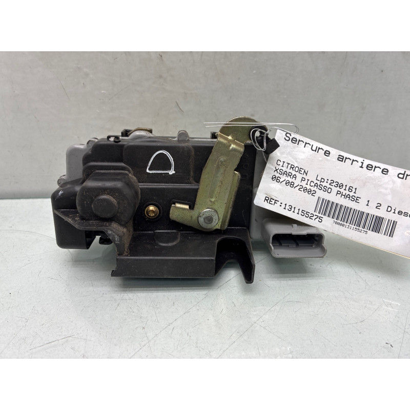 Serrure arriere droit CITROEN XSARA PICASSO Photo n°2