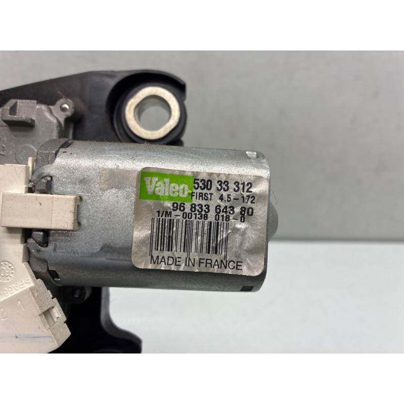 Moteur essuie glace arriere PEUGEOT PARTNER 2 Photo n°3