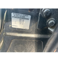 Bouton de coffre PEUGEOT 207