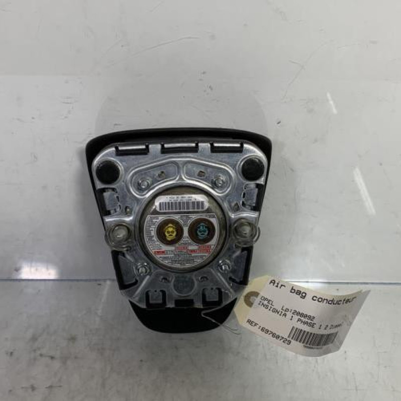 Air bag conducteur OPEL INSIGNIA 1 Photo n°2