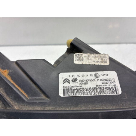 Feu diurne avant droit CITROEN C3 3