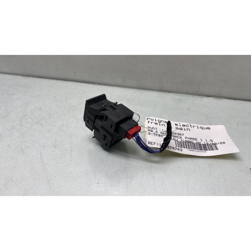 Poignee electrique frein a main AUDI A3 4 Photo n°2