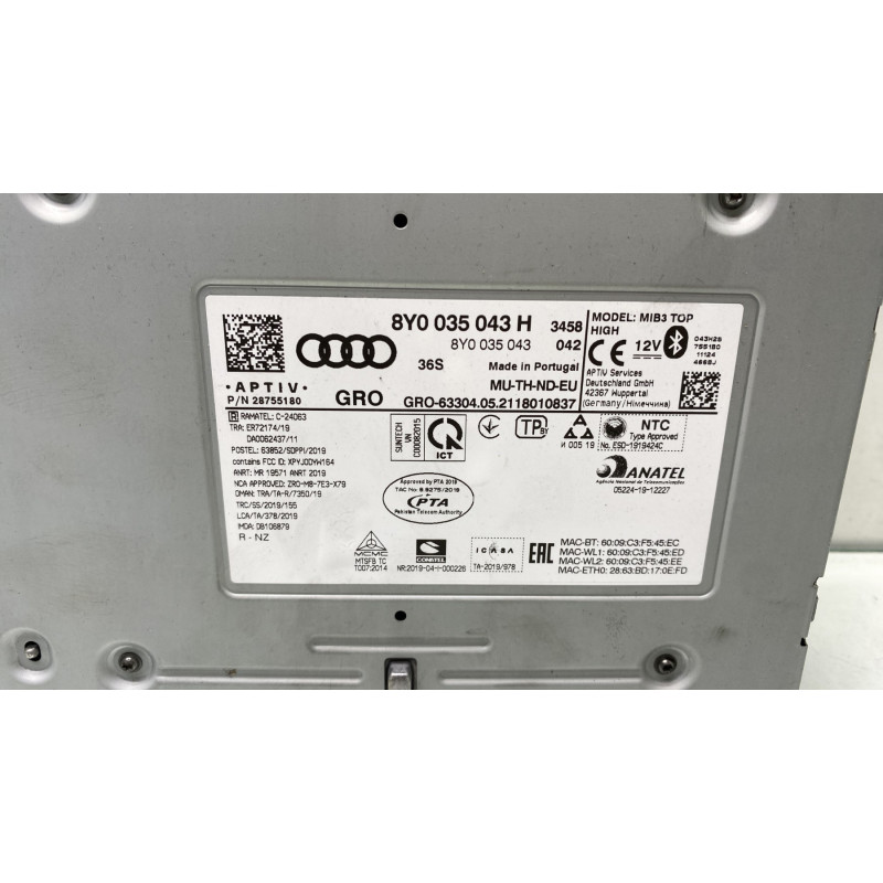 Autoradio d'origine AUDI A3 4 Photo n°6