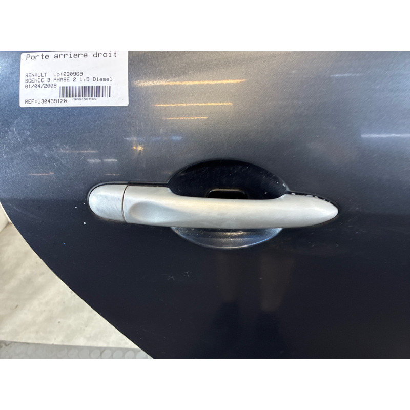 Porte arriere droit RENAULT SCENIC 3 Photo n°6