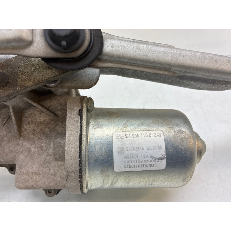 Moteur essuie glace avant SKODA FABIA 2 Photo n°4