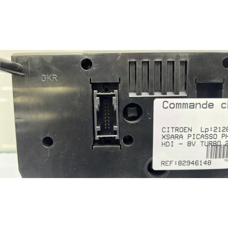 Commande chauffage CITROEN XSARA PICASSO Photo n°1
