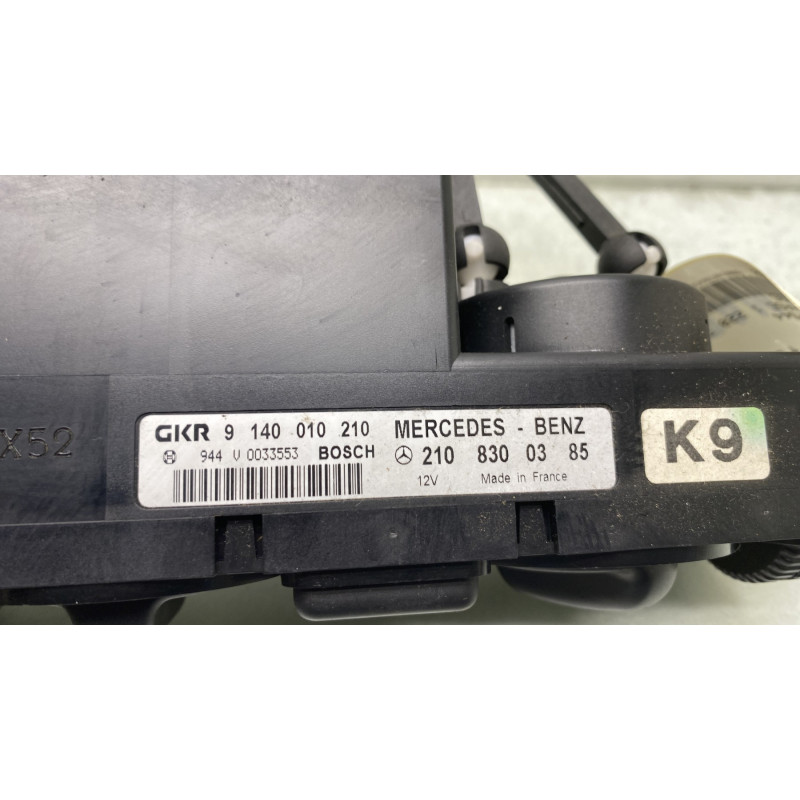 Commande chauffage MERCEDES CLASSE E 210 Photo n°2