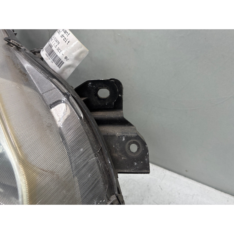 Optique avant principal droit (feux)(phare) RENAULT CLIO 3 Photo n°4