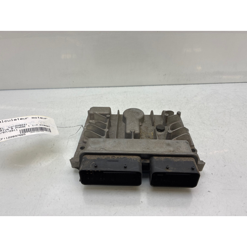 Calculateur moteur OPEL MERIVA B Photo n°2