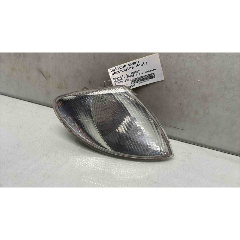 Optique avant secondaire droit (feux)(clignotant) RENAULT MEGANE 1 Photo n°3