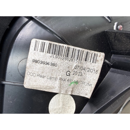Feu arriere secondaire gauche (feux) CITROEN C3 2