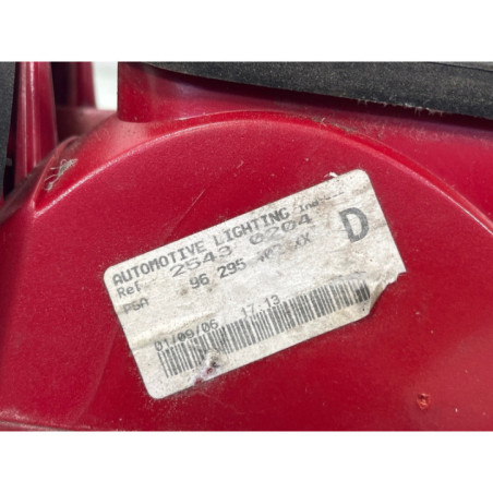 Feu arriere secondaire droit (feux) PEUGEOT 607