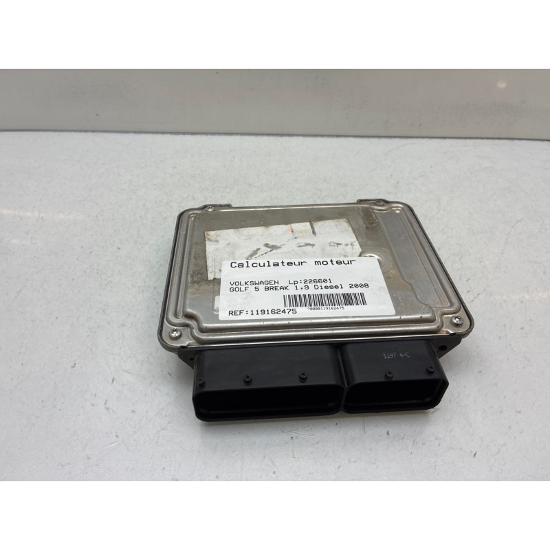 Calculateur moteur VOLKSWAGEN GOLF 5 Photo n°2