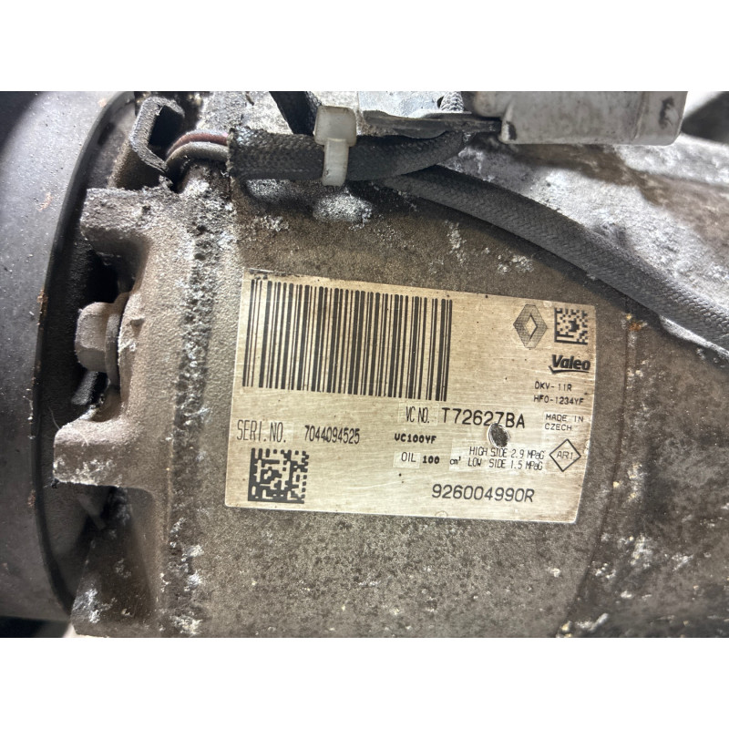 Compresseur clim RENAULT CLIO 4 Photo n°4