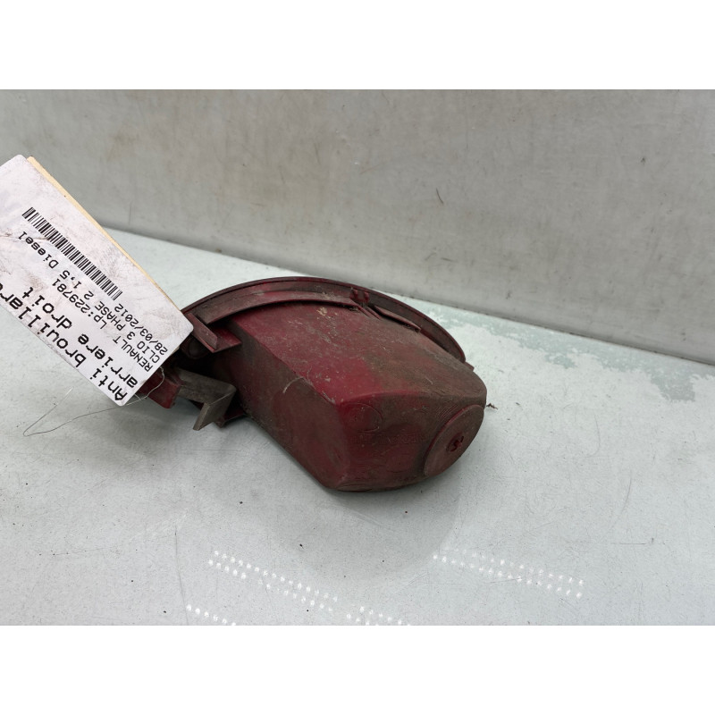Anti brouillard arriere droit RENAULT CLIO 3 Photo n°1