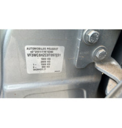 Baguette de coffre PEUGEOT 207